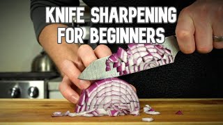 Knife Sharpening for Beginners  Iki Ruixin Pro Sharpener Review [upl. by Assener964]