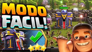 3 ESTRELLAS MUY FÁCIL en el ÚLTIMO DESAFÍO de AYUNTAMIENTO 15 ✅Gana Facil Clash of Clans [upl. by Magdalen]