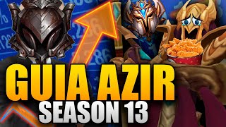 APRENDE a JUGAR con AZIR  GUIA AZIR s13  League Of Legends [upl. by Daniala]