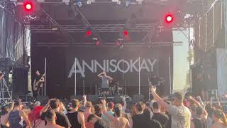 Annisokay  STFU live at Rock for People Hope 2021 [upl. by Nyleek]