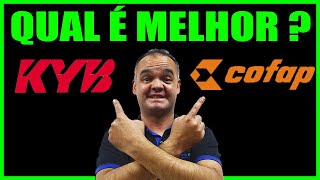 Qual é a melhor marca de amortecedor  Cofap ou KYB   Curso de amortecedor [upl. by Shel]