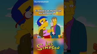 El Abuelo se muda con los Simpson 😱👴 lossimpson shorts [upl. by Abie]