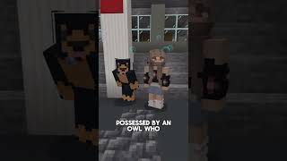 Someone here Is possessed by an owl… minecraftskits minecraftshorts [upl. by Andrei279]