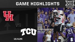 Houston vs TCU Highlights  2024 Big 12 Football [upl. by Acir]