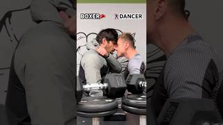 🥊Boxer vs Dancer🕺Who’ll win challenge workout fight gymmotivation workout [upl. by Kester]