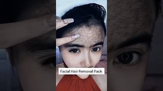 Permanent Upper Lips amp Facial Hair Removal PackRemove Facial Hair Naturally At Home shorts viral [upl. by Roderic82]