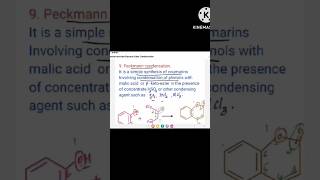 Peckmann Condensation reaction [upl. by Lessur]