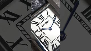 Affordable Cartier Tank Alternative Sanda Tank 1108 review is live on our YouTube channel [upl. by Dita]