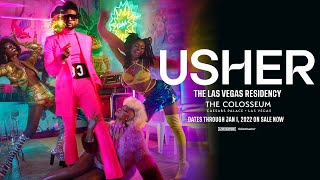 Usher The Las Vegas Residency 2021  On Sale Now [upl. by Cos]