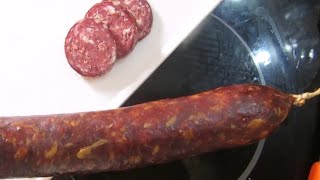 Salami Hausgemacht ohne Geräte mit Hand gefüllt [upl. by Ignatia]