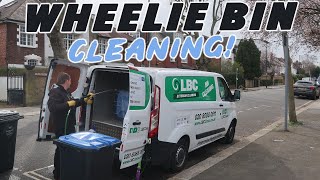 Wheelie Bin Cleaning In Harrow amp Brent  London Bin Cleaning [upl. by Cristionna]