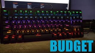 Gamdias Hermes E2 7 Color Mechanical Keyboard Review [upl. by Ysset269]