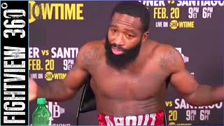 📡 Broner vs Santiago Post Fight Press Conference Seriously Hilariously HONEST [upl. by Renata]