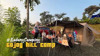 Camping Keluaga di GAJOG HILL CAMP Bogor [upl. by Zanlog]