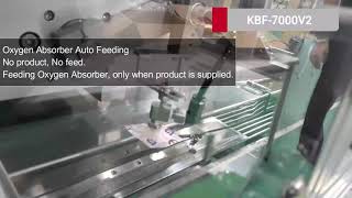 KBF7000V2 Oxygen absorber auto feeding [upl. by Anawait]