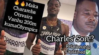 🔥🥺Maka Charamba Shines Pa200metres kumaolympics  Charles Relationship olympics200metres Zimbabwe [upl. by Androw]