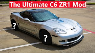 THE BEST Handling Mod You Can Install on a C6 ZR1 [upl. by Ahsiuq813]