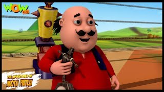 Motu Patlu Cartoons In Hindi  Animated Series  Robot of Furfuri Nagar  Wow Kidz [upl. by Elam]