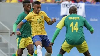 Brasil vs Sudáfrica 00 All Goals Highlights Juegos Olimpicos Neymar Rio 2016 [upl. by Thurmann]