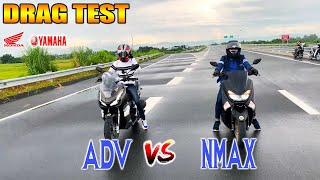 Honda ADV 150 vs Yamaha NMAX 155  Drag race [upl. by Montgomery]