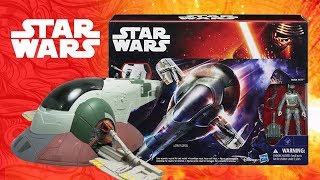 UNBOXING SLAVE 1 WITH BOBA FETT HASBRO [upl. by Narat]