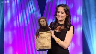 Nina Conti monkey act at Edinburgh Comedy Live [upl. by Leodora854]