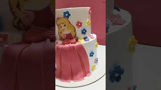 Barbie doll cake rap punjabi music cakedecoration [upl. by Ahseat409]