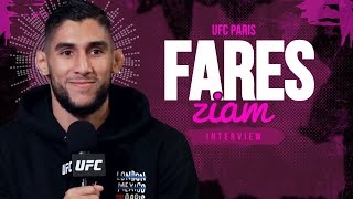 Fares Ziam full UFC Paris prefight media day interview [upl. by Aisemaj104]