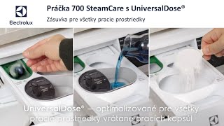 Práčka 700 SteamCare s UniversalDose a programom QuickCare 59 min [upl. by Watkins488]