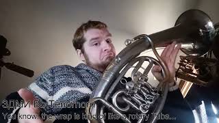 A little bit of Bydlo Tenor Tuba Showdown feat JK Exclusive 1C 76 [upl. by Annoyik634]