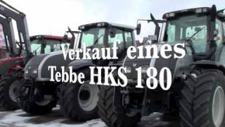 Tebbe Stalldungstreuer HKS 180 Tandemachse Ladevolumen 13 cbm [upl. by Henni976]