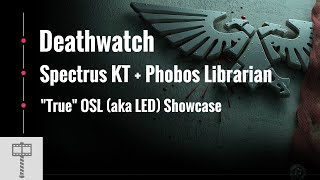 W40K Deathwatch Spectrus Killteam with LEDs [upl. by Adnawat849]