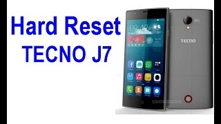 Hard Reset Tecno J7 [upl. by Fraase]