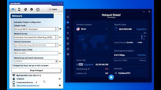 MyPublicWiFi Share Hotspot Shield VPN connection over WiFi Hotspot to all your WiFi Devices [upl. by Arch723]