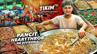 PANCIT Canton HEARTTHROB ng Divisoria  Trending Poging Tindero ng Pancit Street Food  TIKIM TV [upl. by Aihsyak]