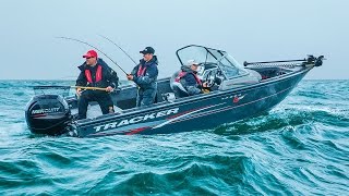 TRACKER Boats 2016 Targa V18 WT Deep V Aluminum Fishing Boat [upl. by Aniehs]