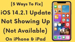 iOS 1421 Update Not Showing Up On iPhone [upl. by Oivat]