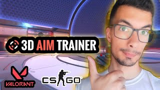 3D Aim Trainer É Melhor que o AimLab Novo no Steam Primeiras Impressões [upl. by Alehcim932]