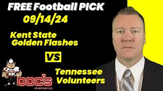 Free Football Pick Kent State Golden Flashes vs Tennessee Volunteers  9142024 College Football [upl. by Tratner]