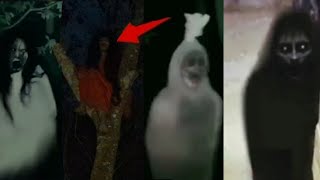 7 PENAMPAKAN HANTU TERSERAM KUNTILANAK DAN POCONG  PENAMPAKAN HANTU TERSERAM DAN TERJELAS [upl. by Roderica]