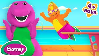 Lets Go Swimming  Brain Break for Kids  Full Episode  Barney the Dinosaur [upl. by Neelahtak]