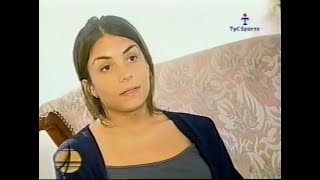 1999 Romina Plataroti Interview Argentina TV [upl. by Elamef54]