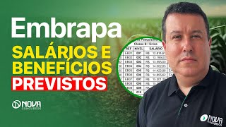 CONCURSO EMBRAPA 2024 EM BREVE QUAIS SÃO OS SALÁRIOS E BENEFÍCIOS PREVISTOS [upl. by Gaddi]