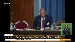 Pravin Gordhan  Gordhan a Committed political activist [upl. by Nnav]