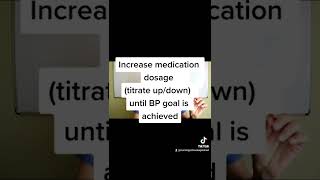 Titrating Medications shorts [upl. by Weber]