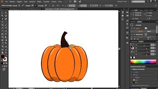 Tutorial zucca  con Adobe Illustrator [upl. by Rozele]