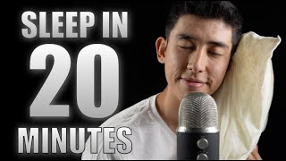 YOU will fall asleep in 20 minutes to this ASMR video [upl. by Nataline]