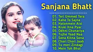 Sanjana bhatt songs  Sanjana bhatt All song  Sanjana bhat sa re ga ma pa [upl. by Nelleeus]