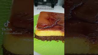 chocoflan recera lafamiliaroma flan postre pastelimposible cocina chocolate pastel [upl. by Borszcz]