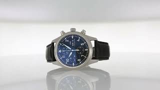 IWC Pilot Chronograph Ref IW371701 [upl. by Sands]